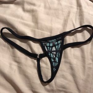 Micro-Thong bikini bottoms